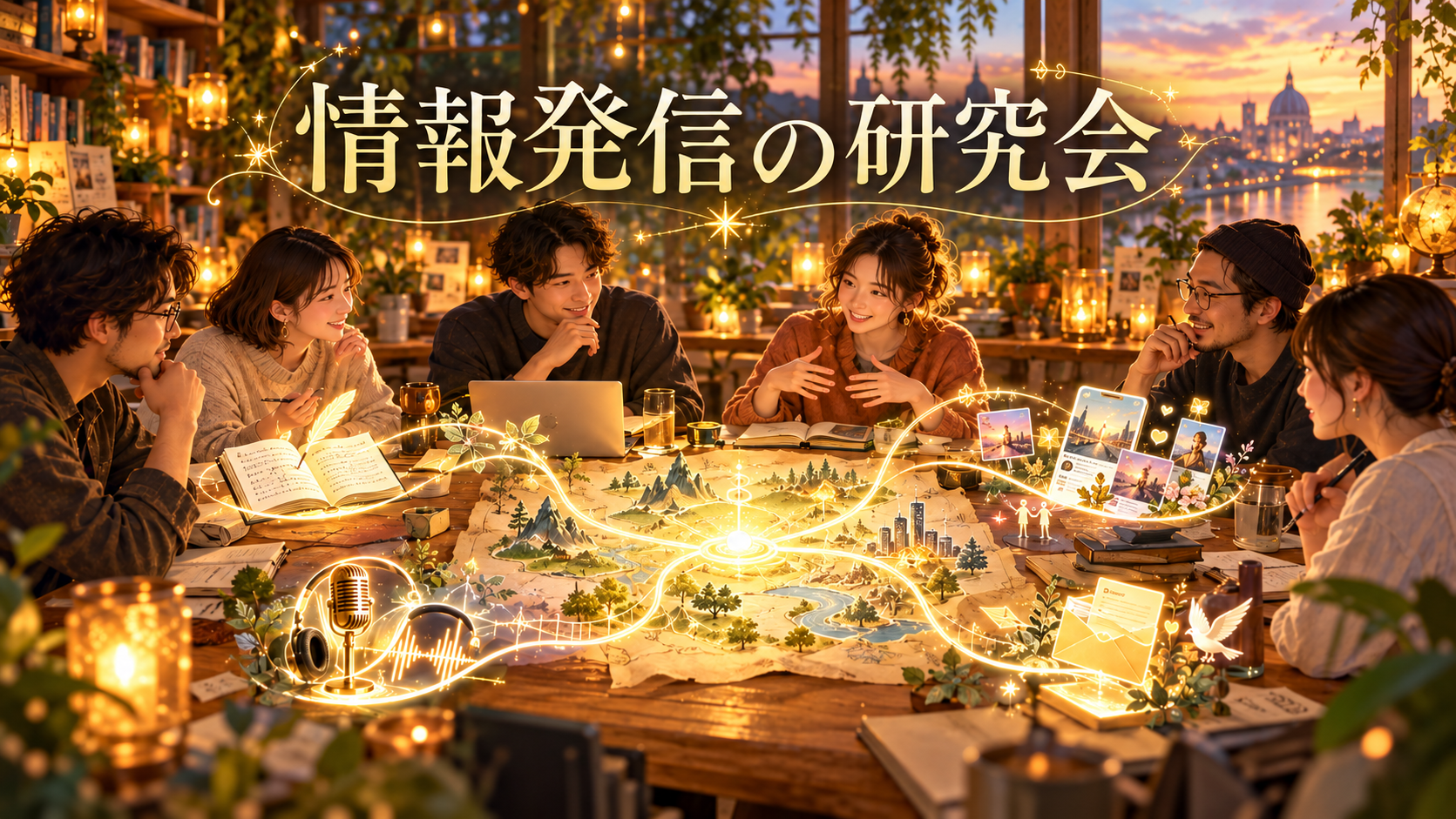 情報発信の研究会